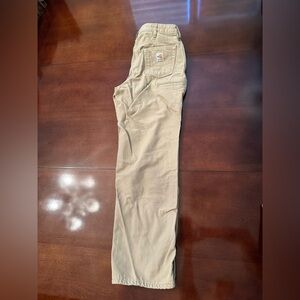 Carhartt FR khaki pants.